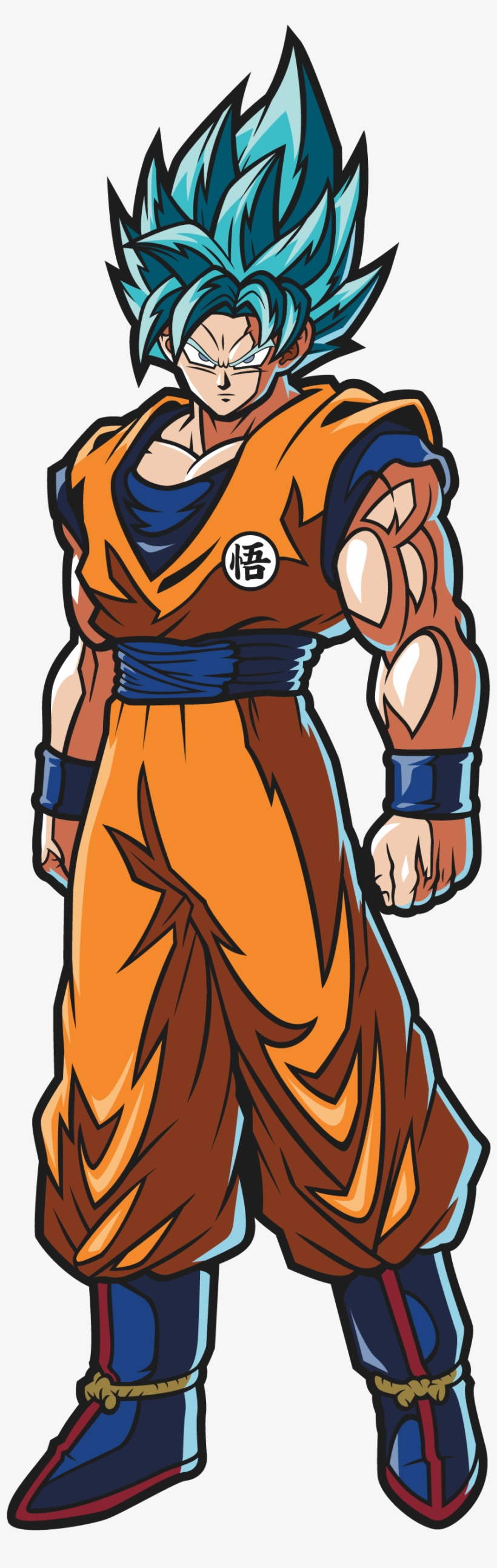 Images / 1 / 2 - Goku Ssj Blue Db Fighterz, transparent png #391151