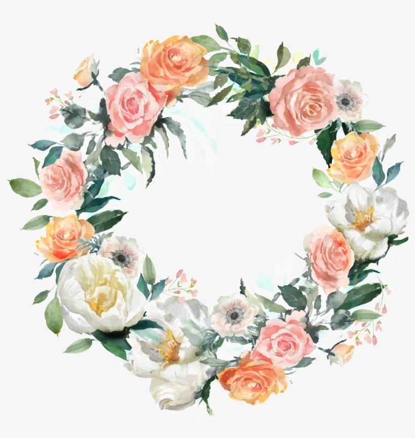 Beautiful Garland Decorative Border Png - Shabby Chic, transparent png #391703