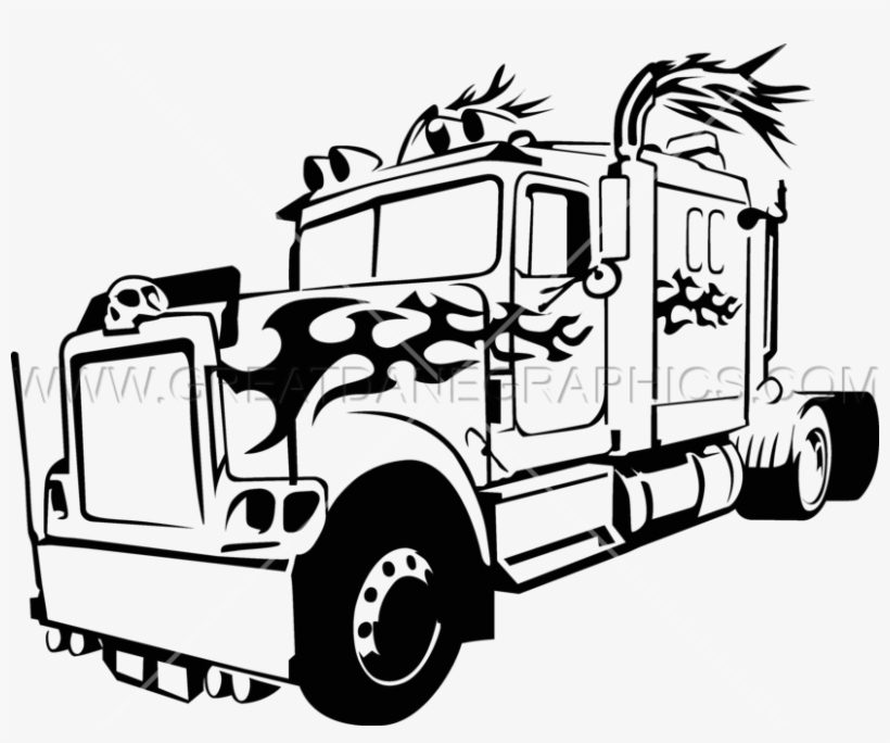 Big Truck At Getdrawings Png Free Download - Drawing, transparent png #391857