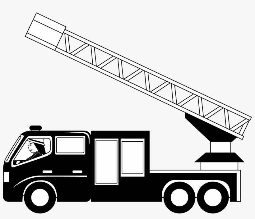 Picture Transparent Download Letters Format Free Intended - Ladder Truck Clip Art, transparent png #392025