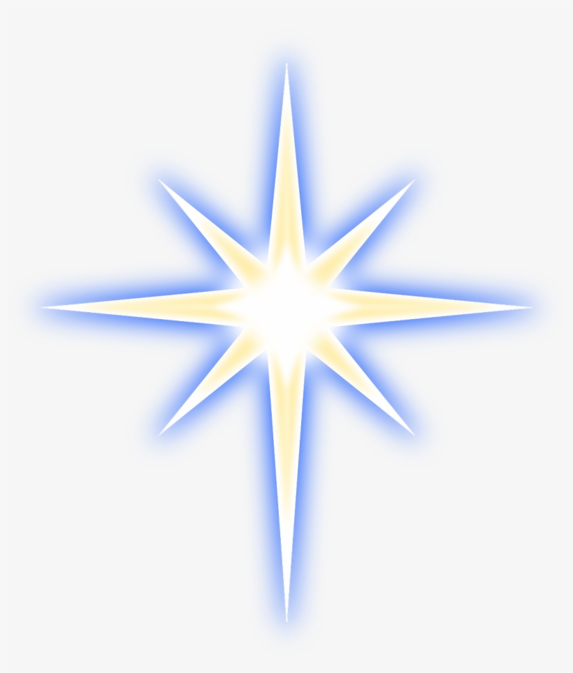Christmas Tree With Flashing Lights - Christmas Star, transparent png #392148