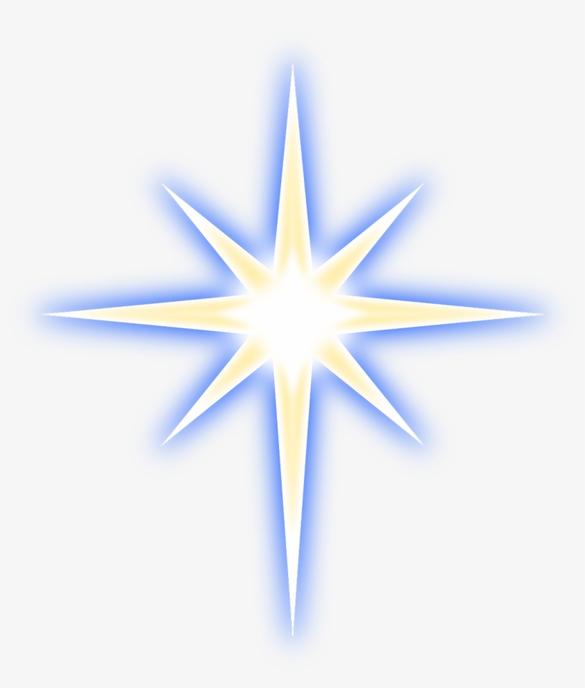 Christmas Tree With Flashing Lights - Christmas Star, transparent png #392148