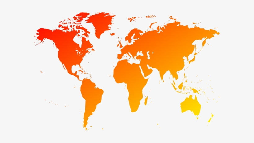 World Map Png Resolution - World Map Clip Art Png, transparent png #392185