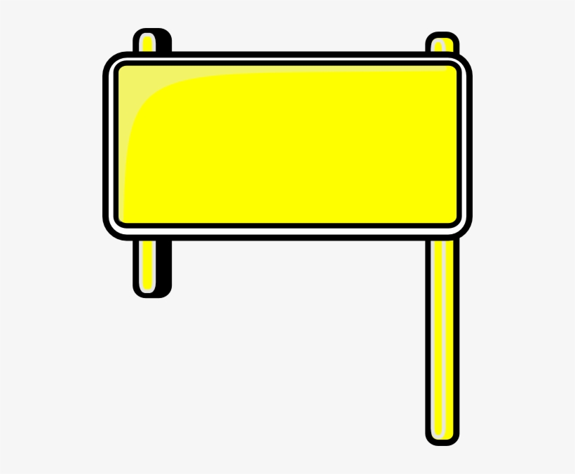 Highway Sign Blank Clip Art At Clker, transparent png #392336