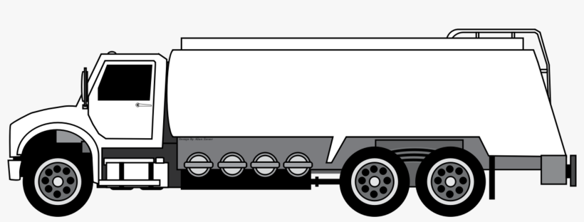 Car Tank Truck Semi-trailer Truck Storage Tank - Fuel Truck Clip Art, transparent png #392371