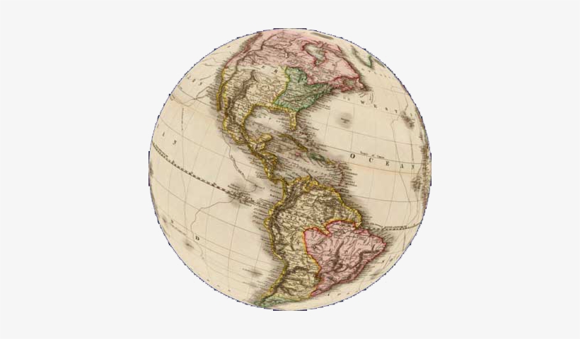 World Globe - World Globe Old Png, transparent png #392731