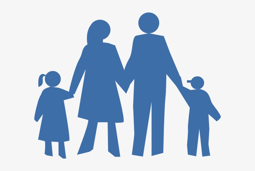 How To Set Use Family Silhouette Clipart, transparent png #392838