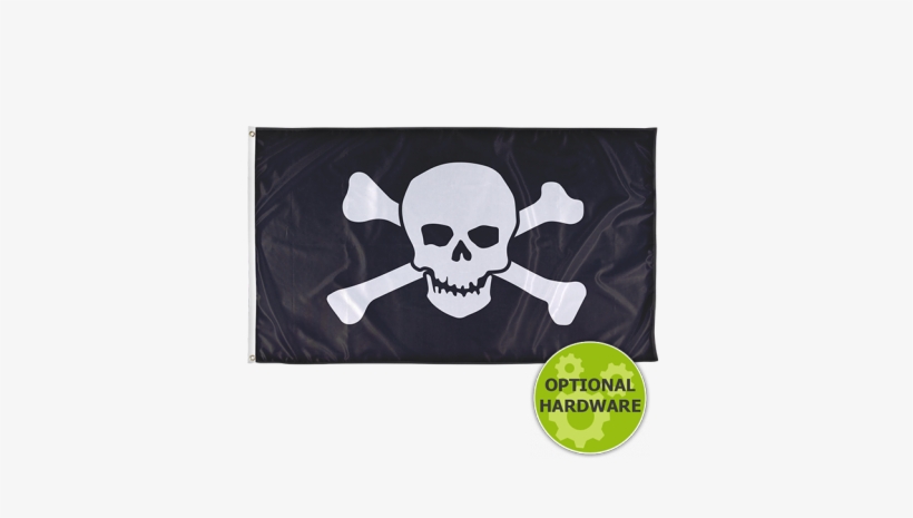 Pirate Flag - Bastion Laser Engraved Mag Butt Plate, Magazine Floor, transparent png #393086