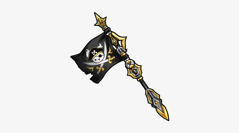 Gear-legendary Pirate Flag Render - Unison League Pirate, transparent png #393320