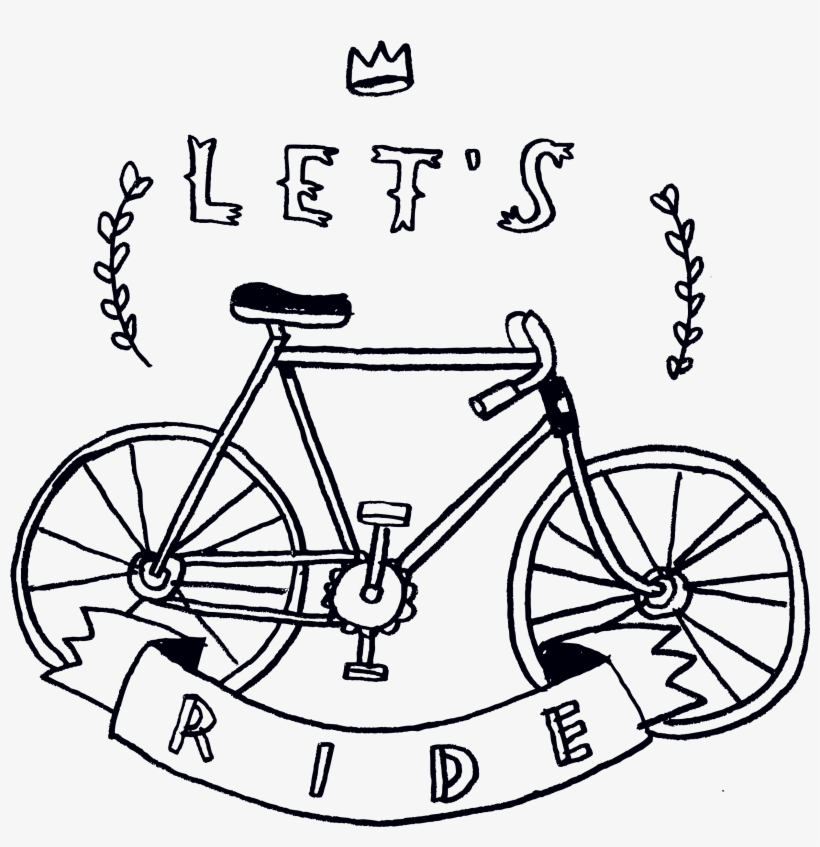 Let's Ride, transparent png #393636