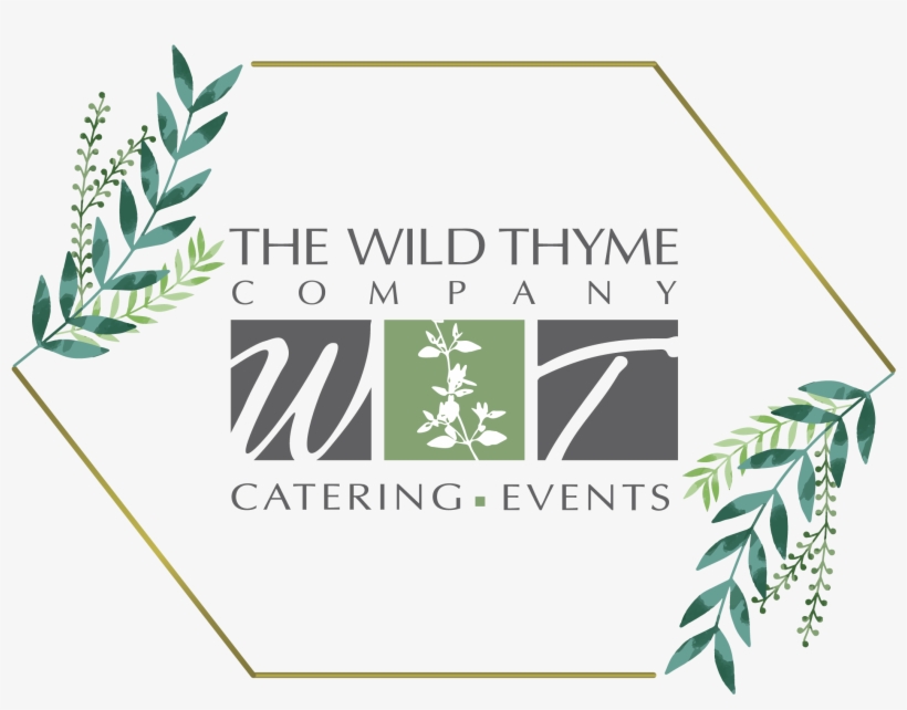 Twtc Logo Watercolor Foliage Copy - Wild Thyme Company, transparent png #393958