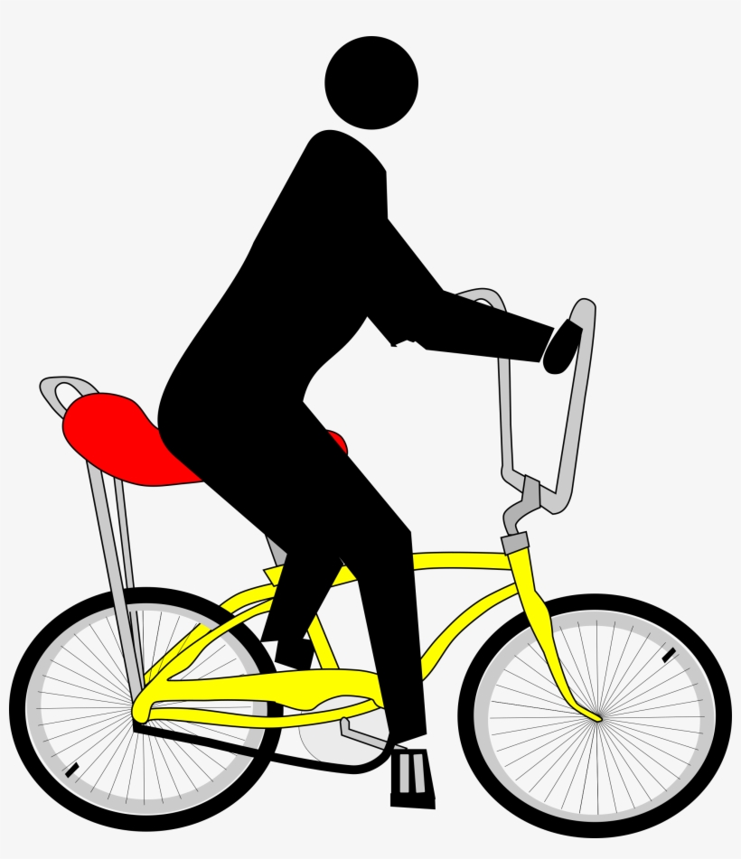 This Free Icons Png Design Of Pedestrian Cyclist, transparent png #393980