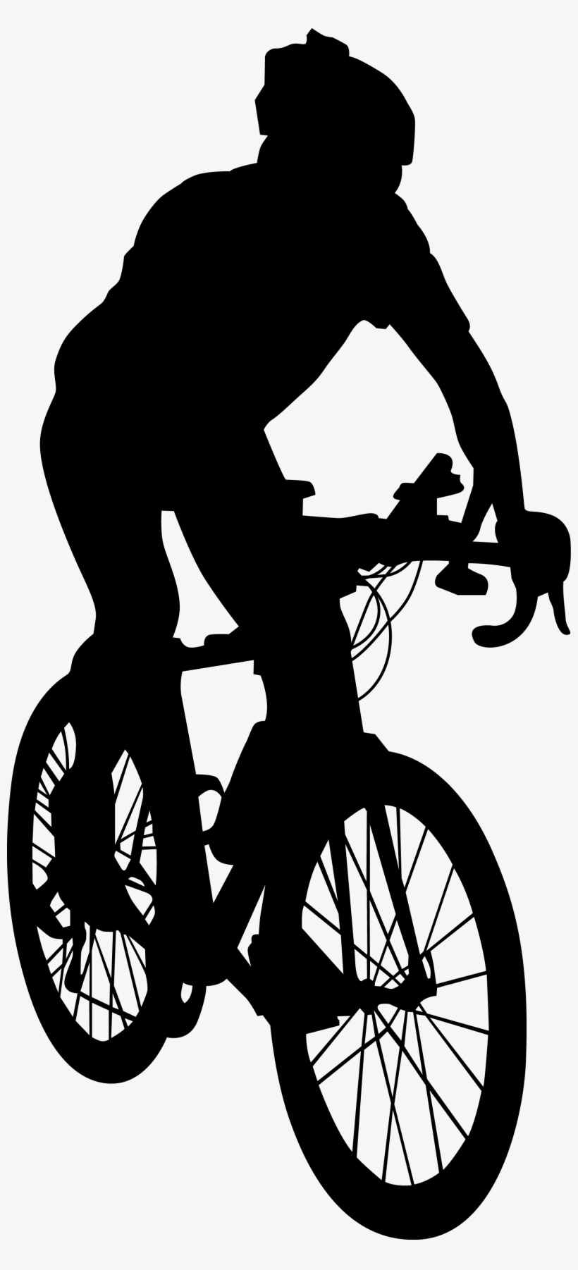 Andy Christensen Racing - Riding Bike Silhouette Png, transparent png #394170