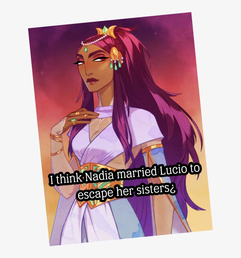 [i Think Nadia Married Lucio To Escape Her Sisters¿] - Anime, transparent png #394217