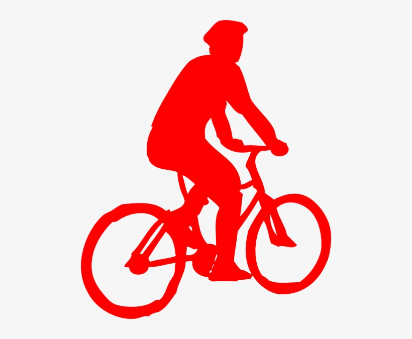 How To Set Use Cyclist Icon Red Clipart, transparent png #394244