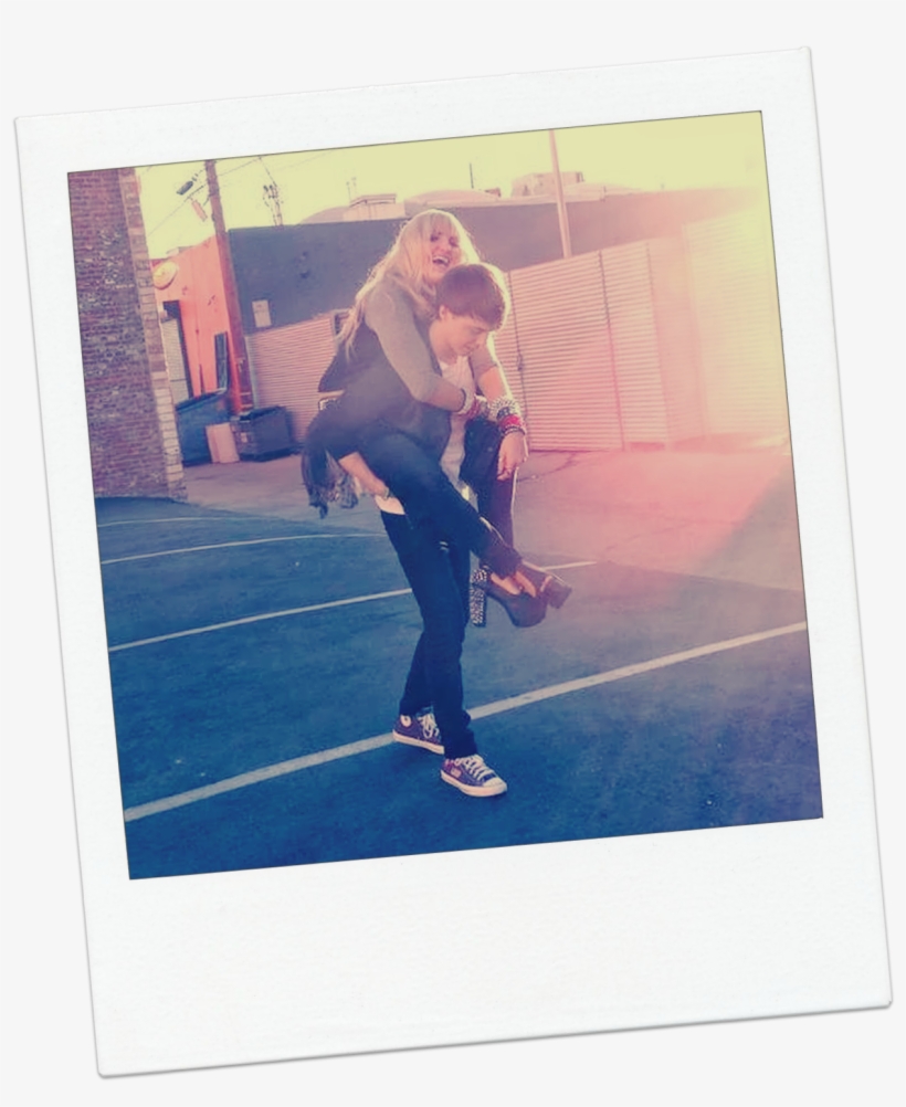 Jaz & Trey Polaroid - Girl, transparent png #394289