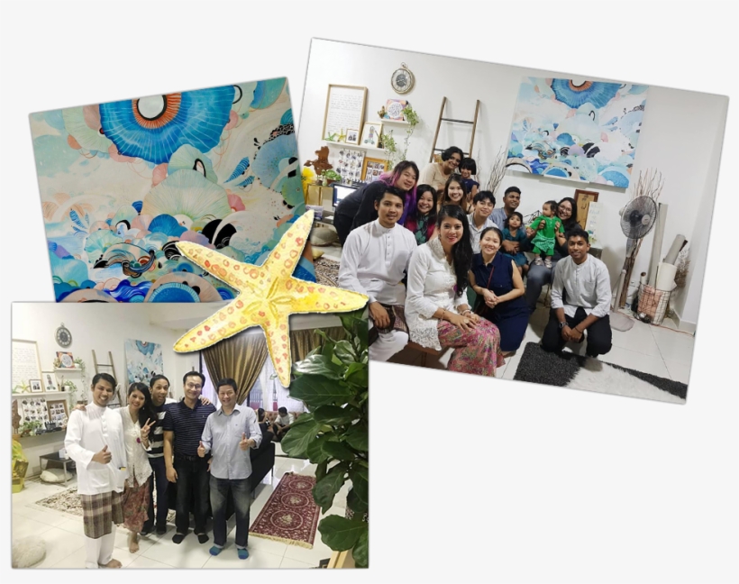 And My Favourite Coral Ocean Painting That Is Reminiscent - Starfish, transparent png #394294