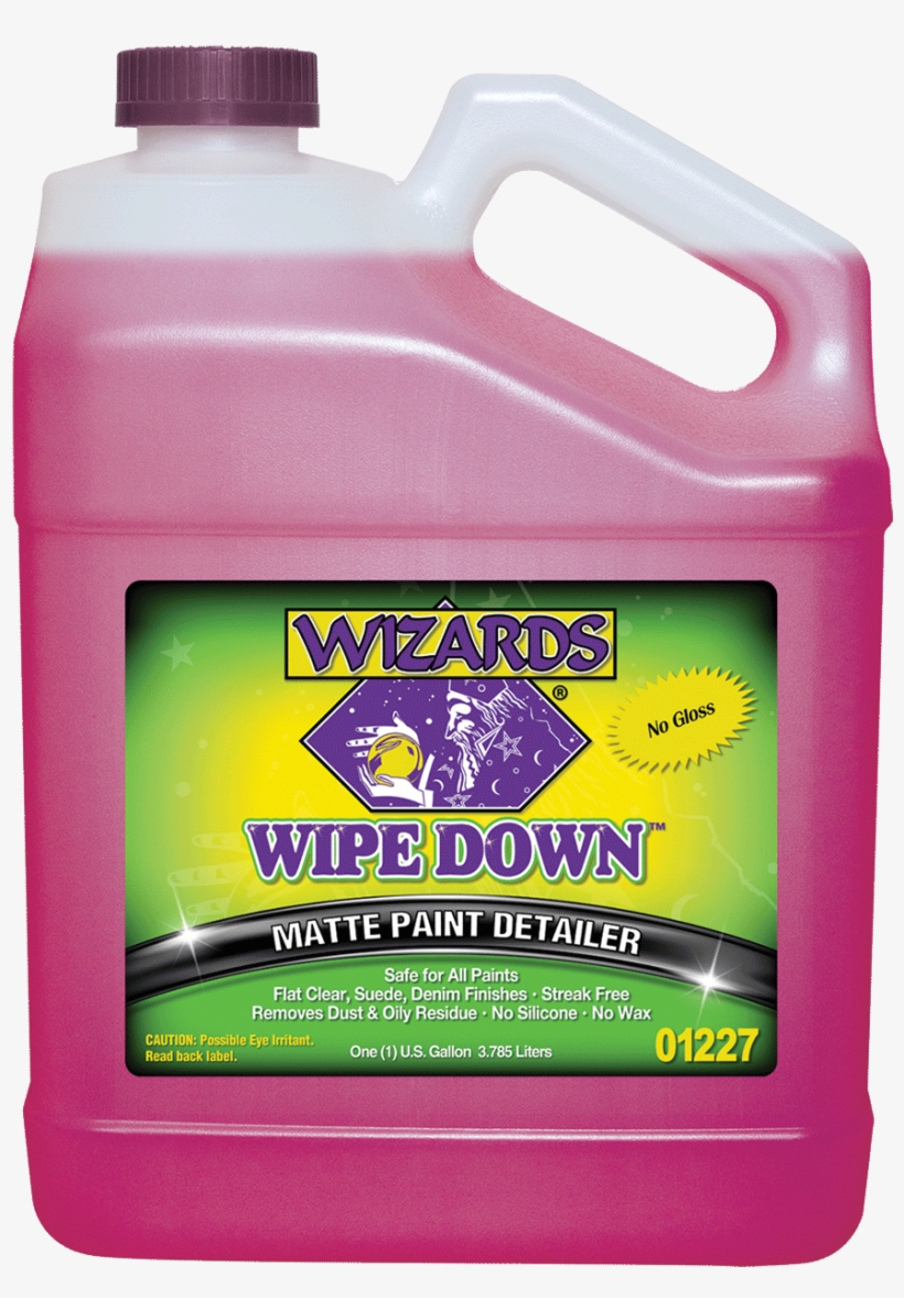 Wizards Wipe Down Matte Detailer, Gallon - Wizards All Wheel/tire Cleaner 1 Gallon 11063, transparent png #394380