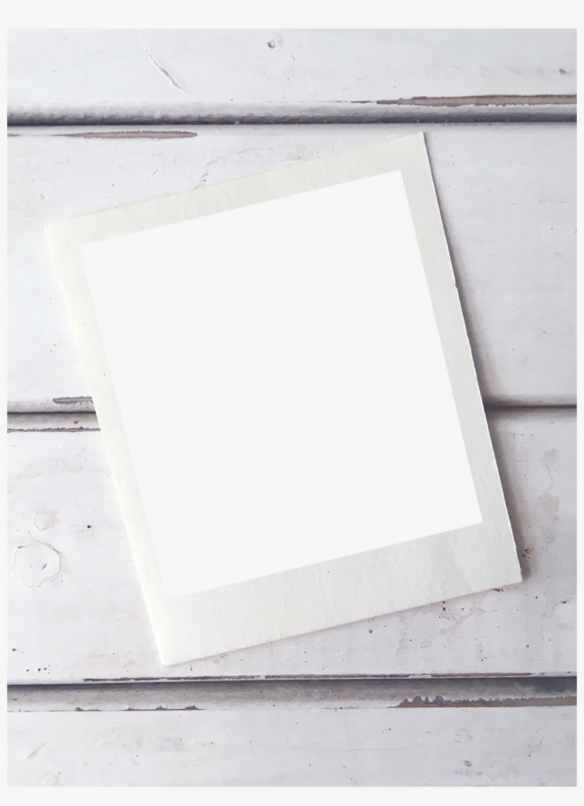 Polaroid Frame Png Download - Moldura Png, transparent png #394478