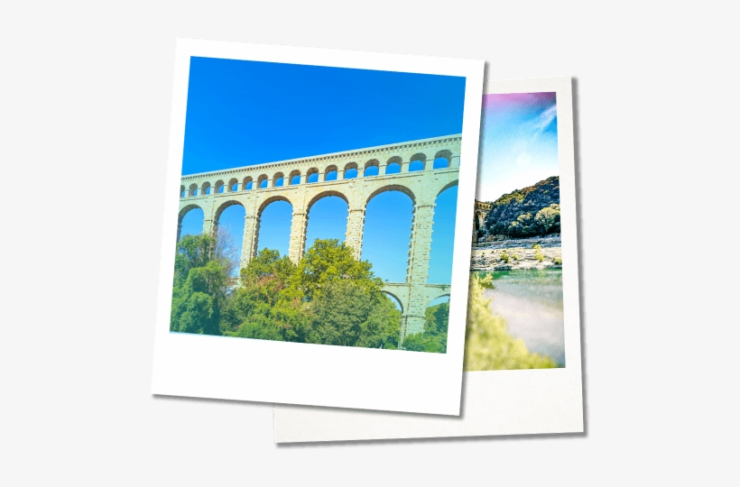 Roquefavour-polaroid - Aqueduc De Roquefavour, transparent png #394560