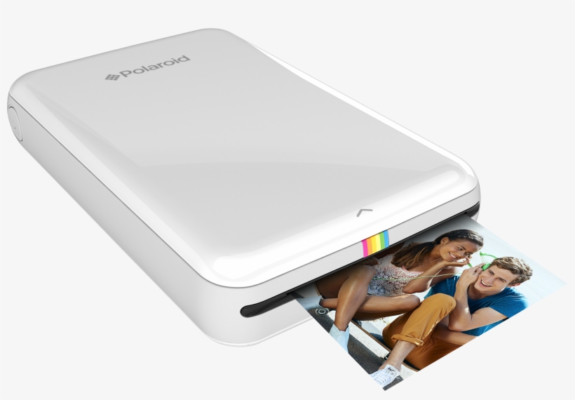 Download - Polaroid Zip Mobile Printer White, transparent png #394836