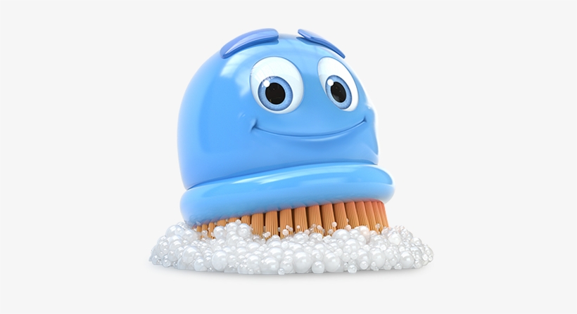 “destroys 100% Limescale And Smells Out Of This World - Scrubbing Bubbles Logo, transparent png #394919