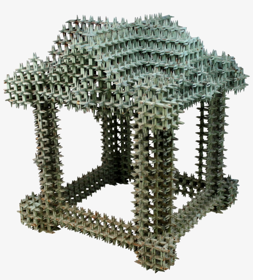 A Wonderful Hand Crafted Piece Of Wooden Folk Art Or - Tramp Art, transparent png #394973