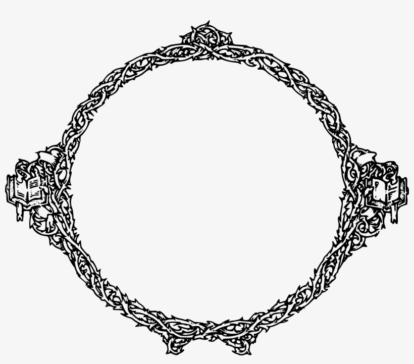 Medium Image - Thorns Frame, transparent png #395061
