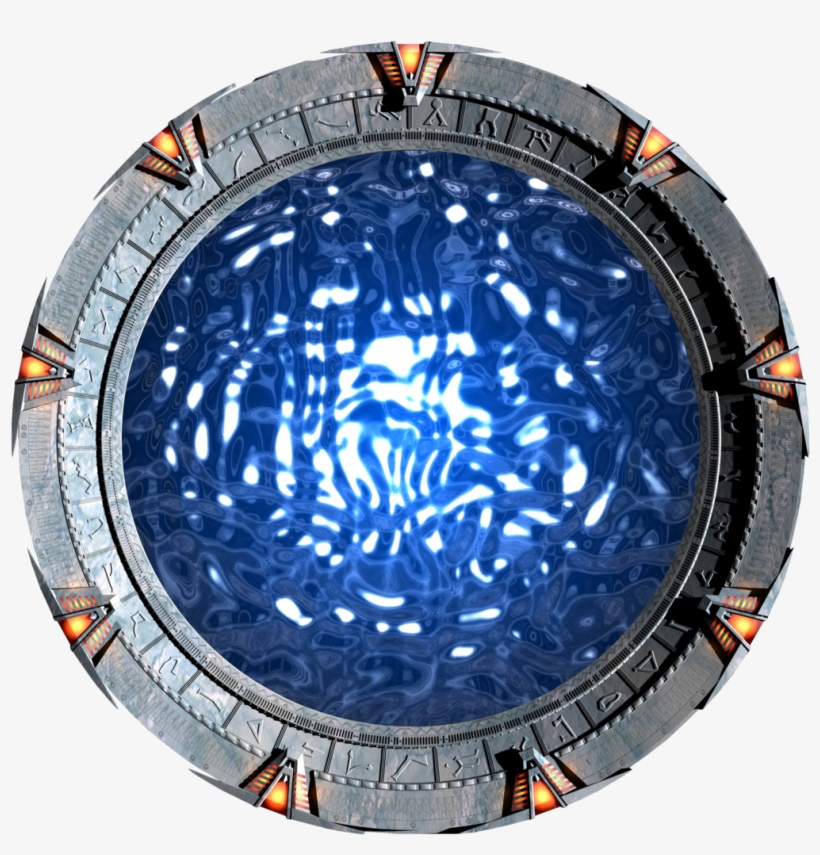 Photo Sg1 Stargate Active Eventhorizon Zpsrq3ympk4 - Stargate Gate, transparent png #395503