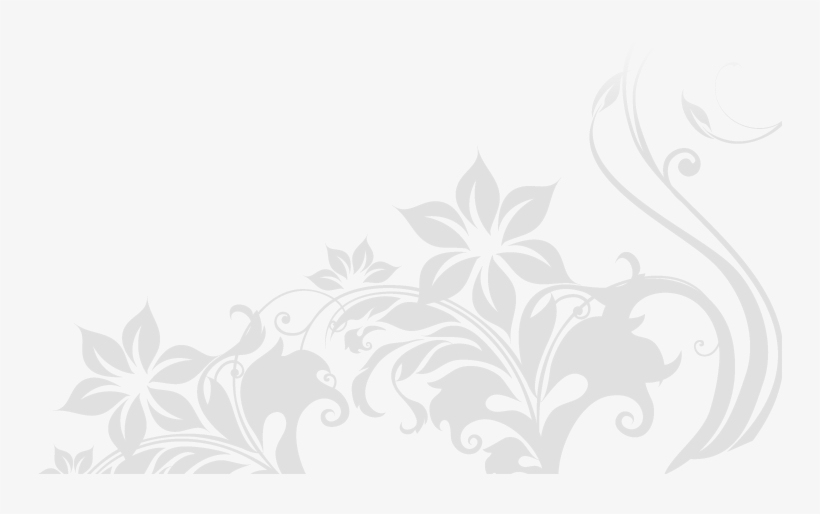 White Floral Designs Png, transparent png #395786