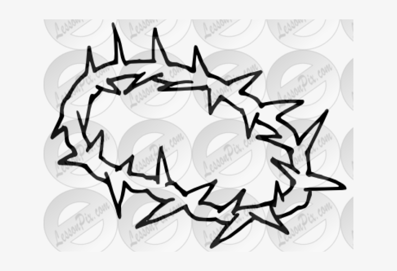 Thorn Crown Cliparts - Clip Art, transparent png #395793