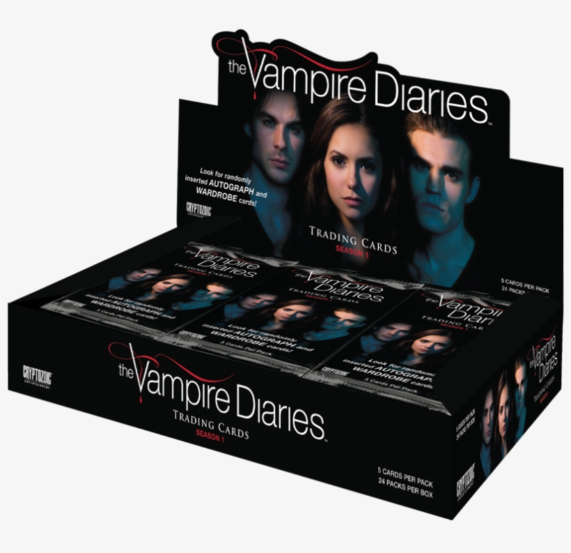 The Vampire Diaries Trading Cards Season - Vampire Diaries Merchandise Uk, transparent png #395953