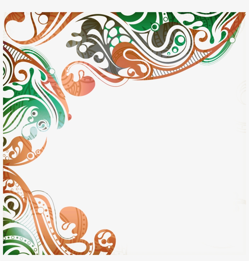 Floral Png Transparent - Floral Vector Hd Png, transparent png #396029