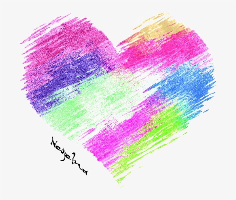 Heart In Watercolor Never Breaks - Heart, transparent png #396076