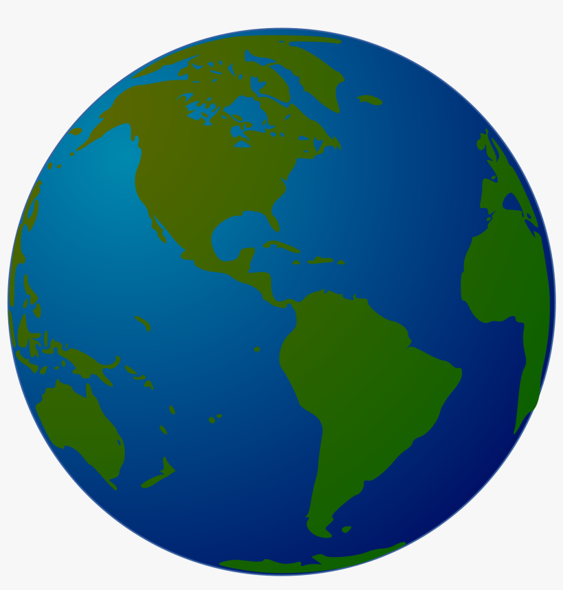 Z Globe Clipart, Vector Clip Art Online, Royalty Free - Globe Map Clipart, transparent png #396097
