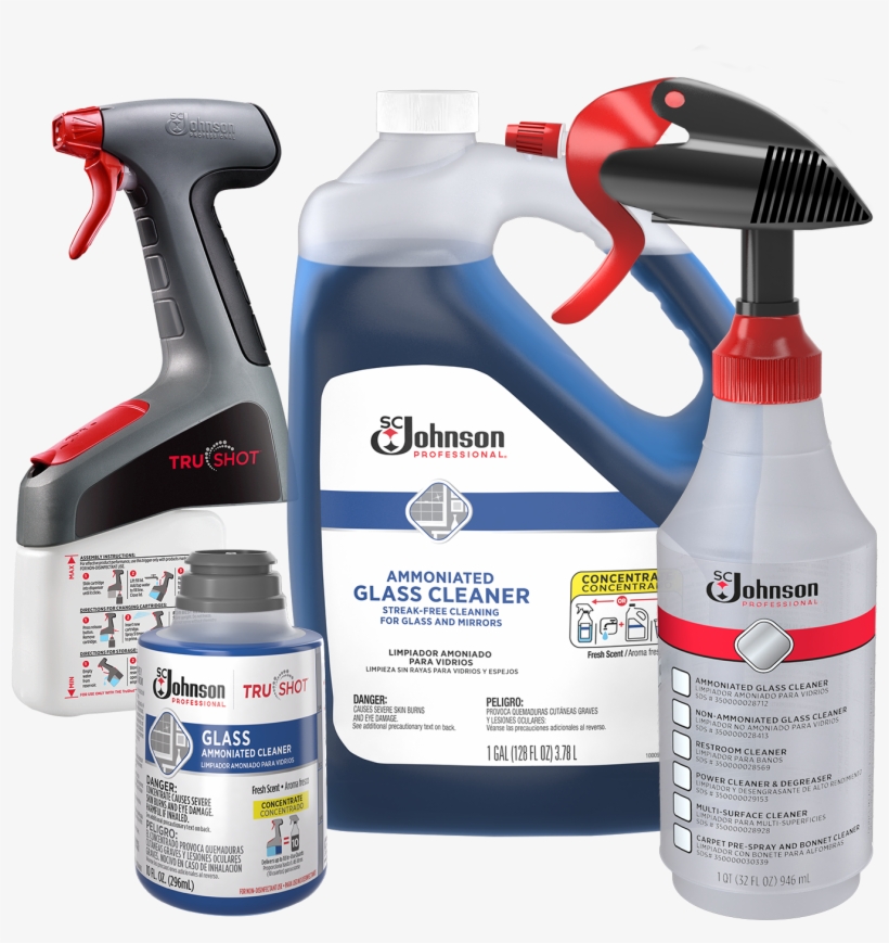 Streak-free Cleaning For Glass And Mirrors - Sc Johnson & Son Inc Sc Johnson Professional Trushot, transparent png #396168