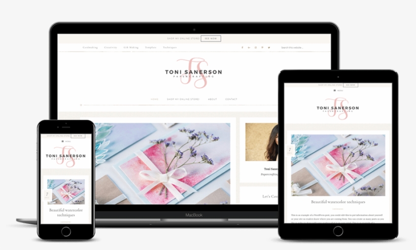 Toni Sanerson Genesis Blog - Responsive Web Design, transparent png #396189