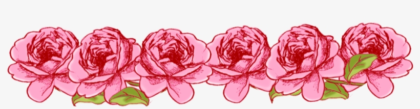 Pink Rose Clipart Png Tumblr - Clip Art, transparent png #396239