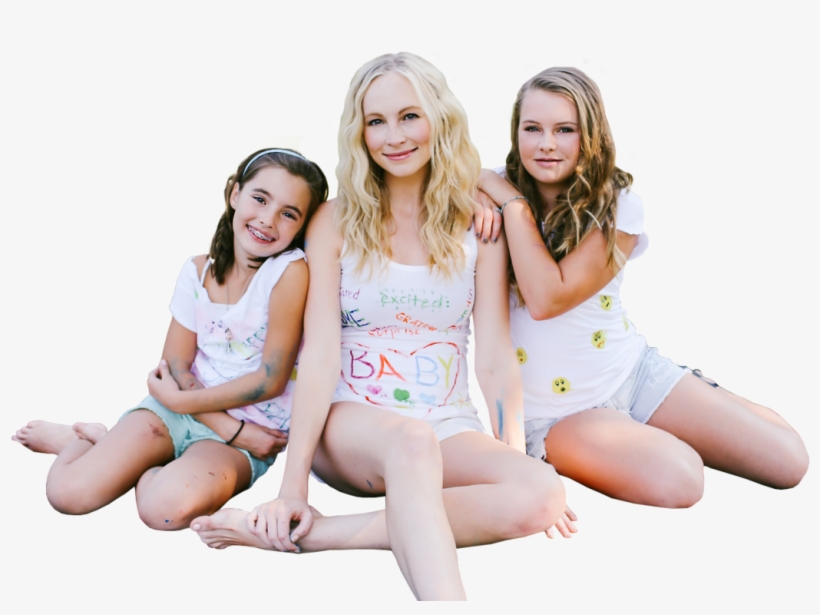 Png Candice Accola Candice King Houseofthesnakes - Sitting, transparent png #396341