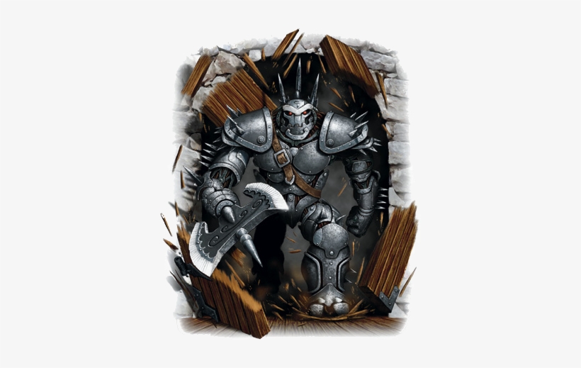 The Gun Armed Warforged Looks At The Glamoured Warforged - Warforged Juggernaut, transparent png #396401
