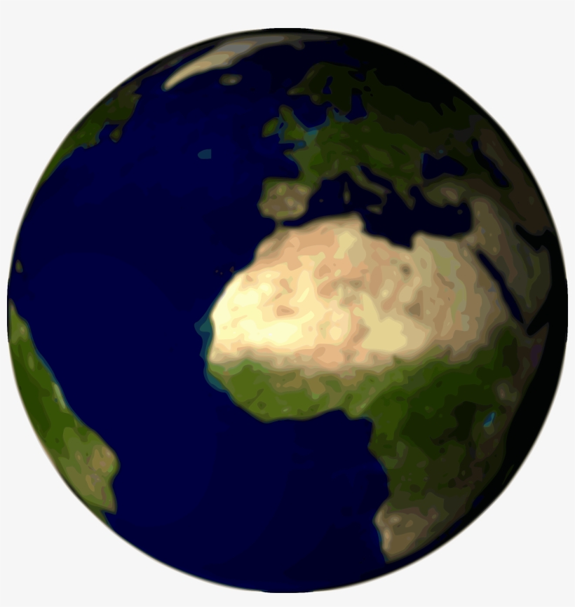 Planet Svg Order Color - Earth Pictures In Color, transparent png #396402