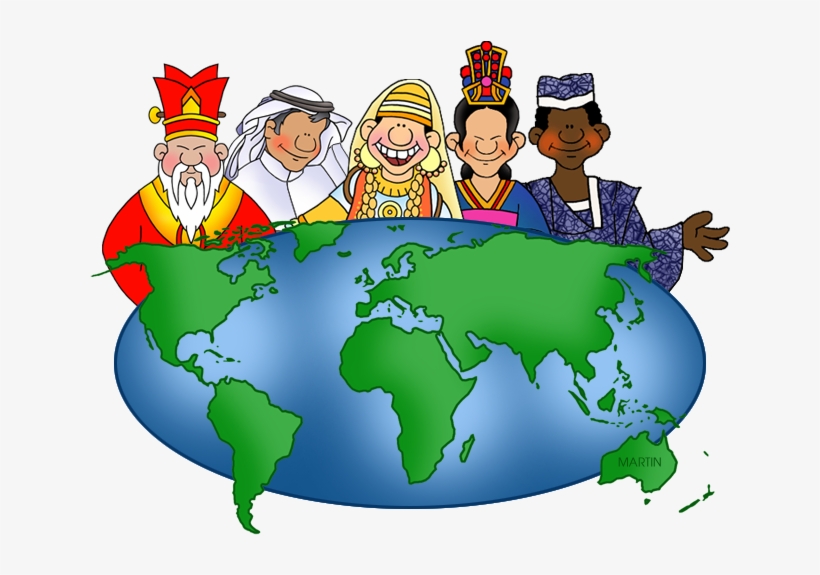 Globe Clipart Ancient - Phillip Martin Clipart World, transparent png #396722