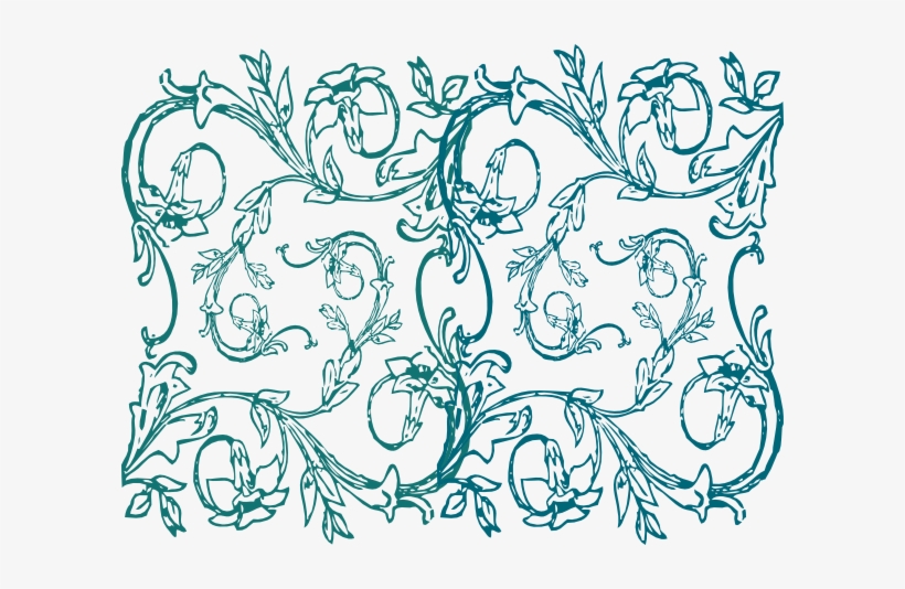 Blue Flower Decor Svg Clip Arts 600 X 454 Px, transparent png #396767