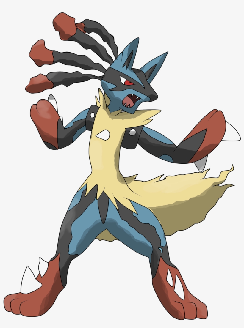 Mega Lucario By Theangryaron - Lucario Clip Art, transparent png #397092