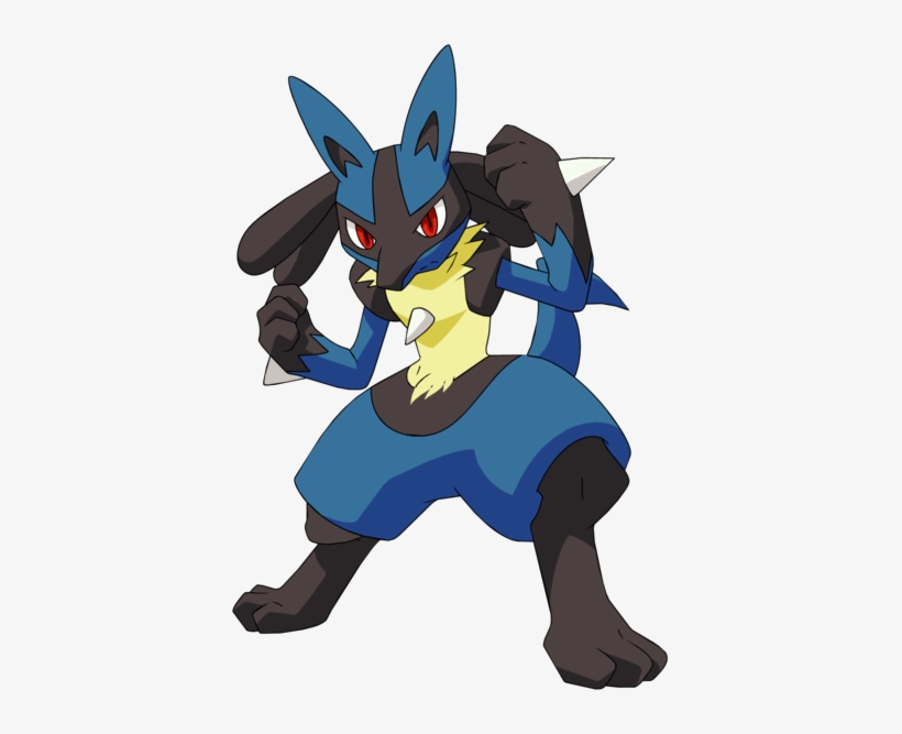 Pokémon- Lucario - Pokemon Lucario, transparent png #397111