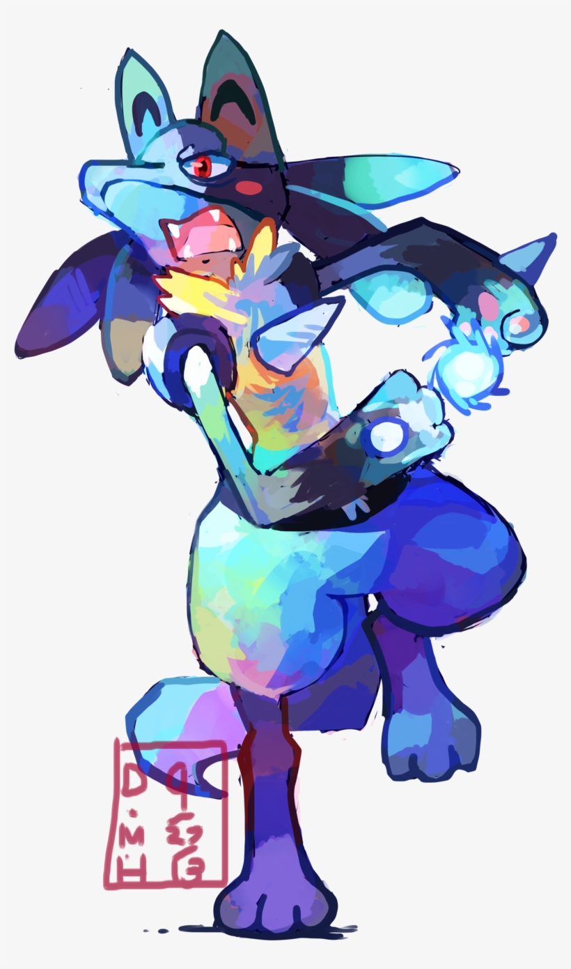 Lucario By Ladykuki - Lucario, transparent png #397112