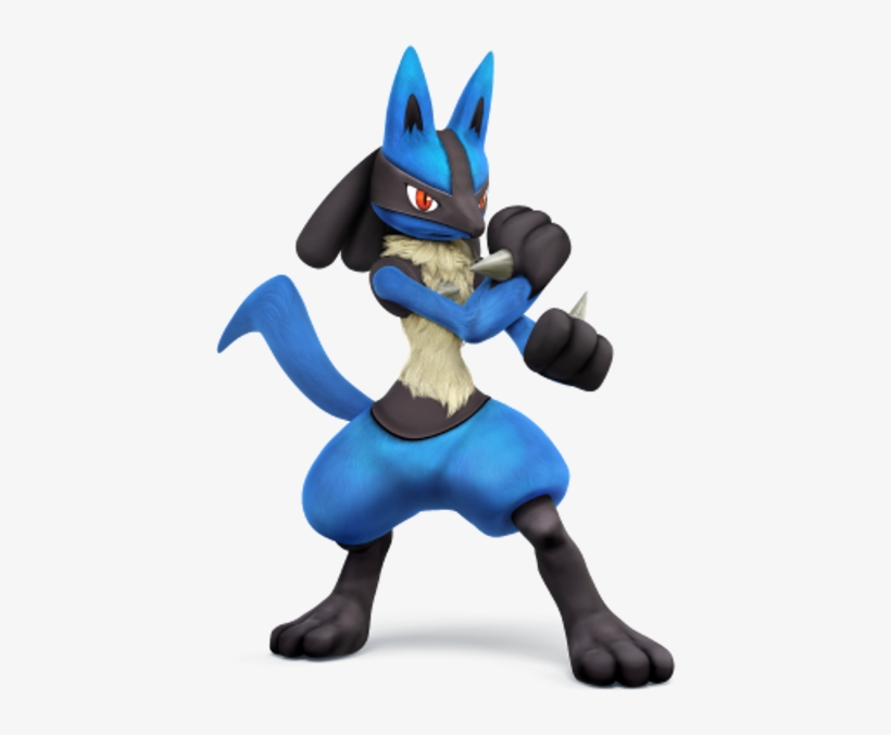 Lucario - Super Smash Bros Lucario, transparent png #397147