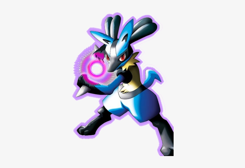 The Lucario In The Movie Can Also Speak Human Languages - Pokemon Lucario, transparent png #397330