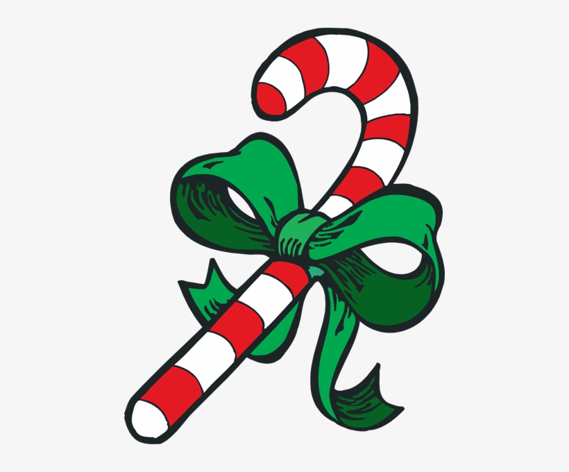 Christmas Clipartmonk Free Clip - Christmas Candy Cane Clipart, transparent png #397373