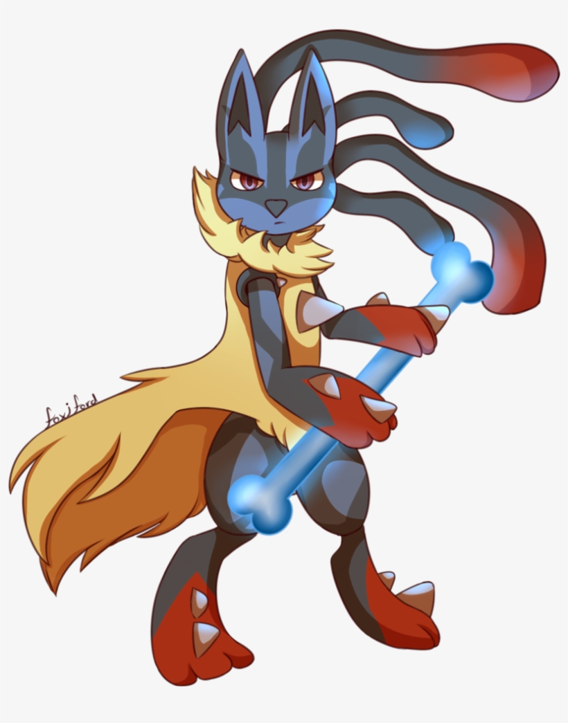 By Foxiford On Deviantart - Lucario, transparent png #397398